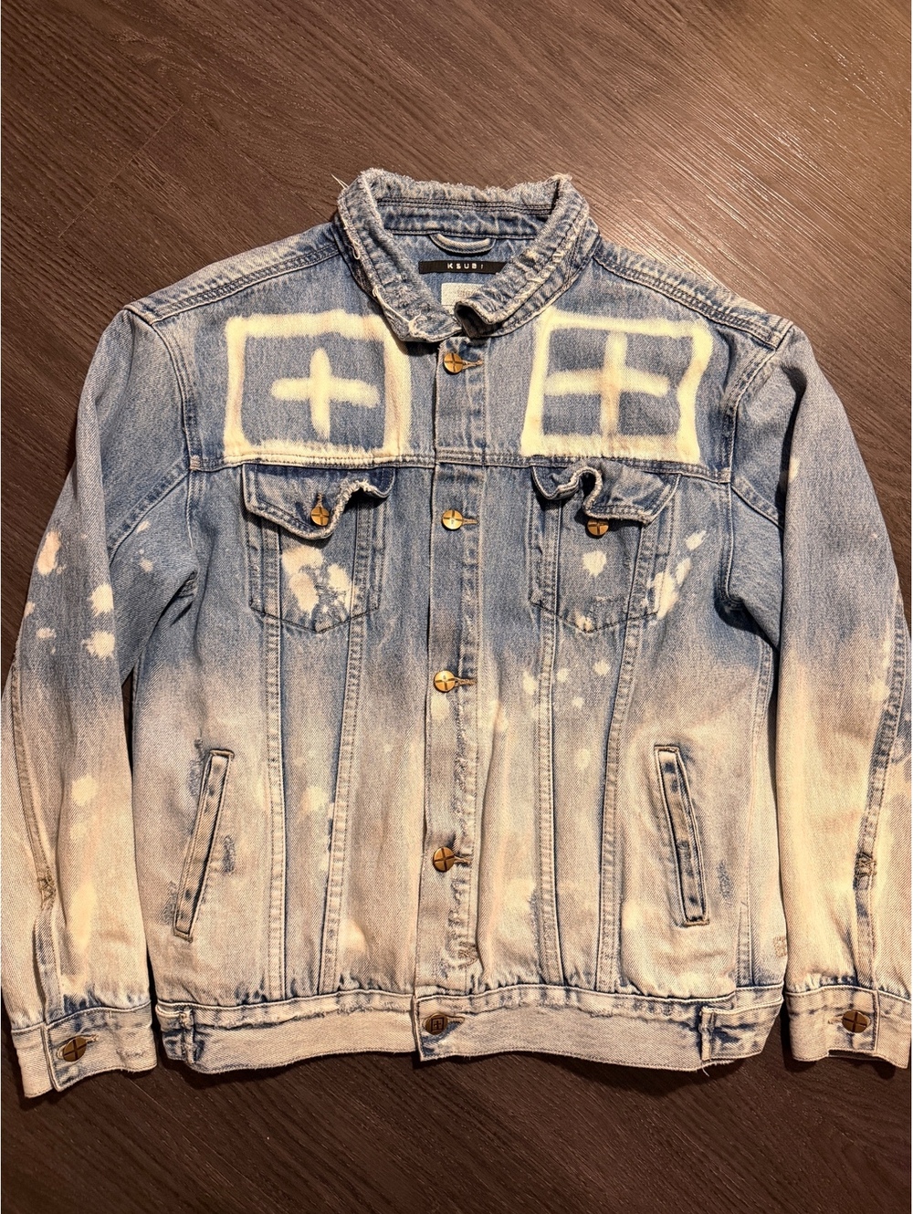 Ksubi Oh G Jacket Acid Trip Trash Wreck Less